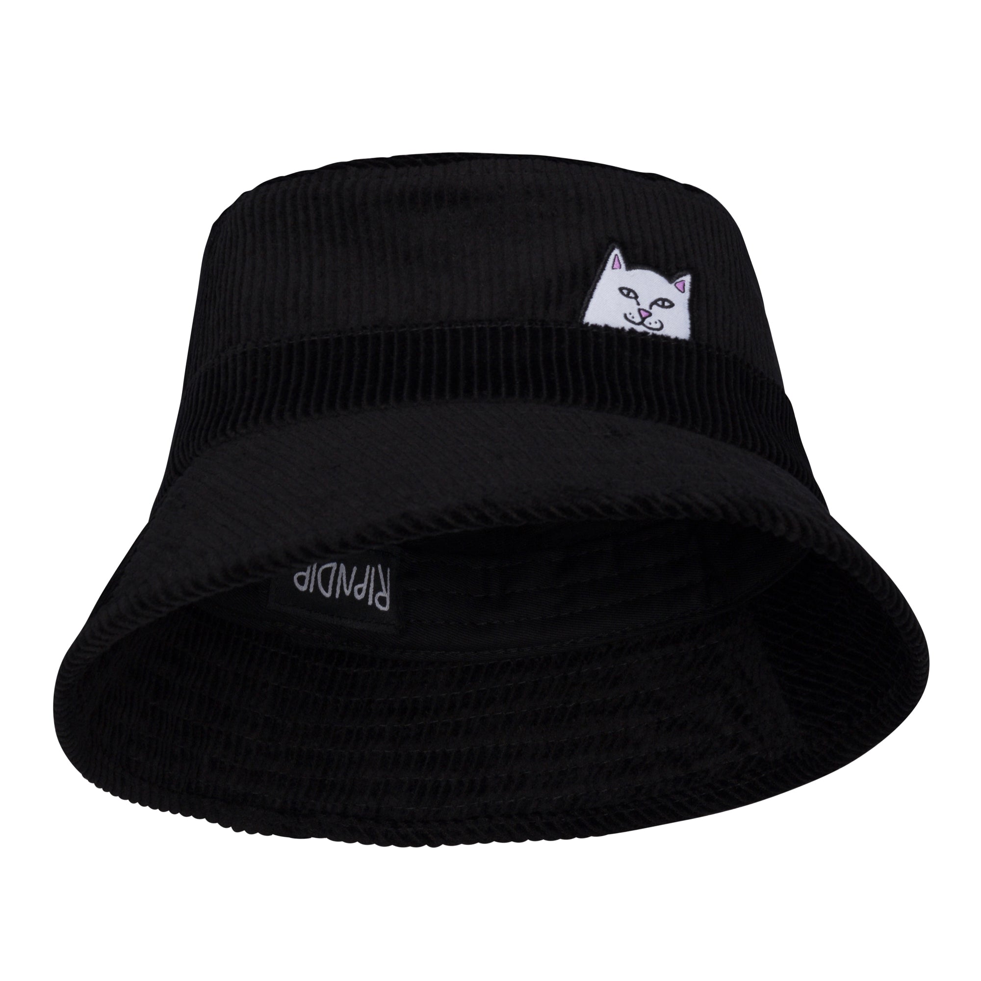  Lord Nermal Corduroy Bucket Hat (Black)、mySite、merchandisen