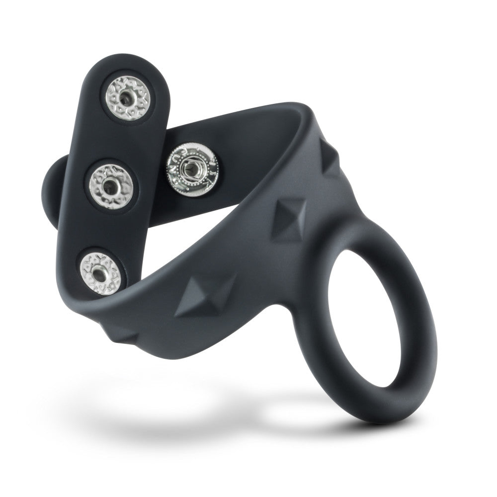 Performance By Blush® | VS6: Black Silicone Ball Strap & Penis Ring、mySite、bottomscart