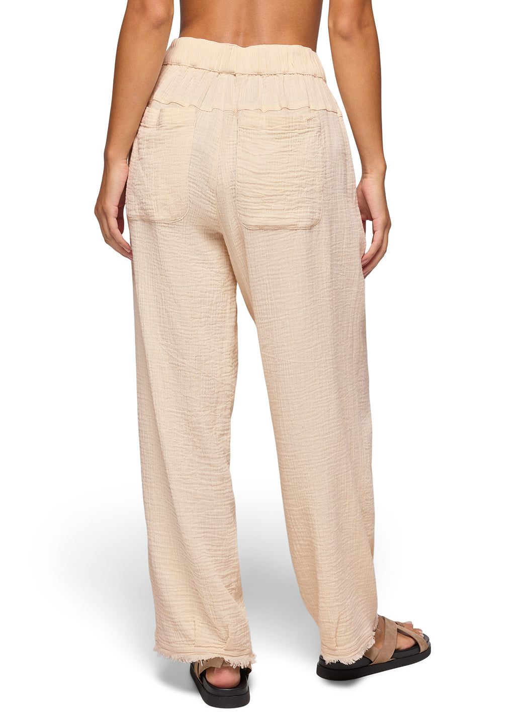 prAna Women's Solid Hideaways Wide Leg Pant、mySite、noshort