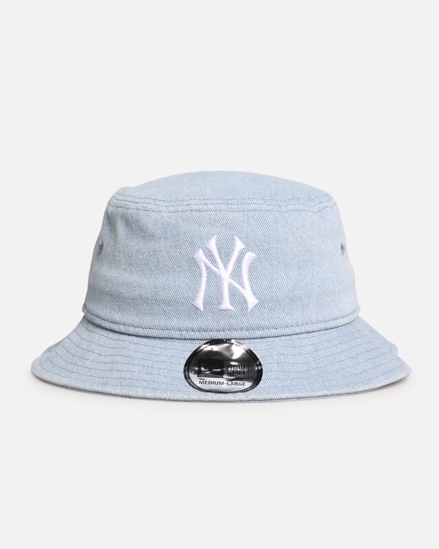 New Era New York Yankees 'Washed Denim' Bucket Hat Blue Washed Denim、mySite、zt4zffjzw