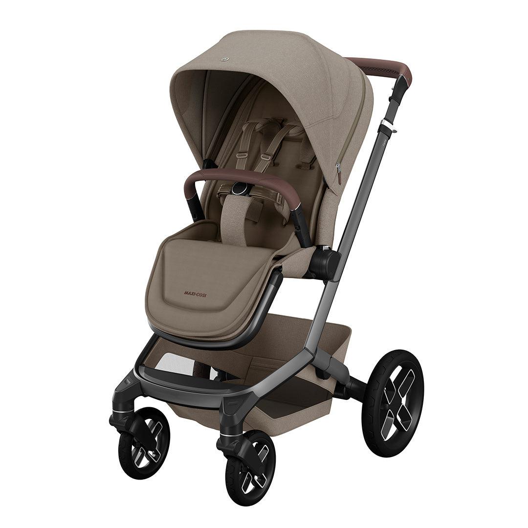 Maxi-Cosi Fame Pushchair - Twillic Truffle - Black Wheels、mySite、merchandisen