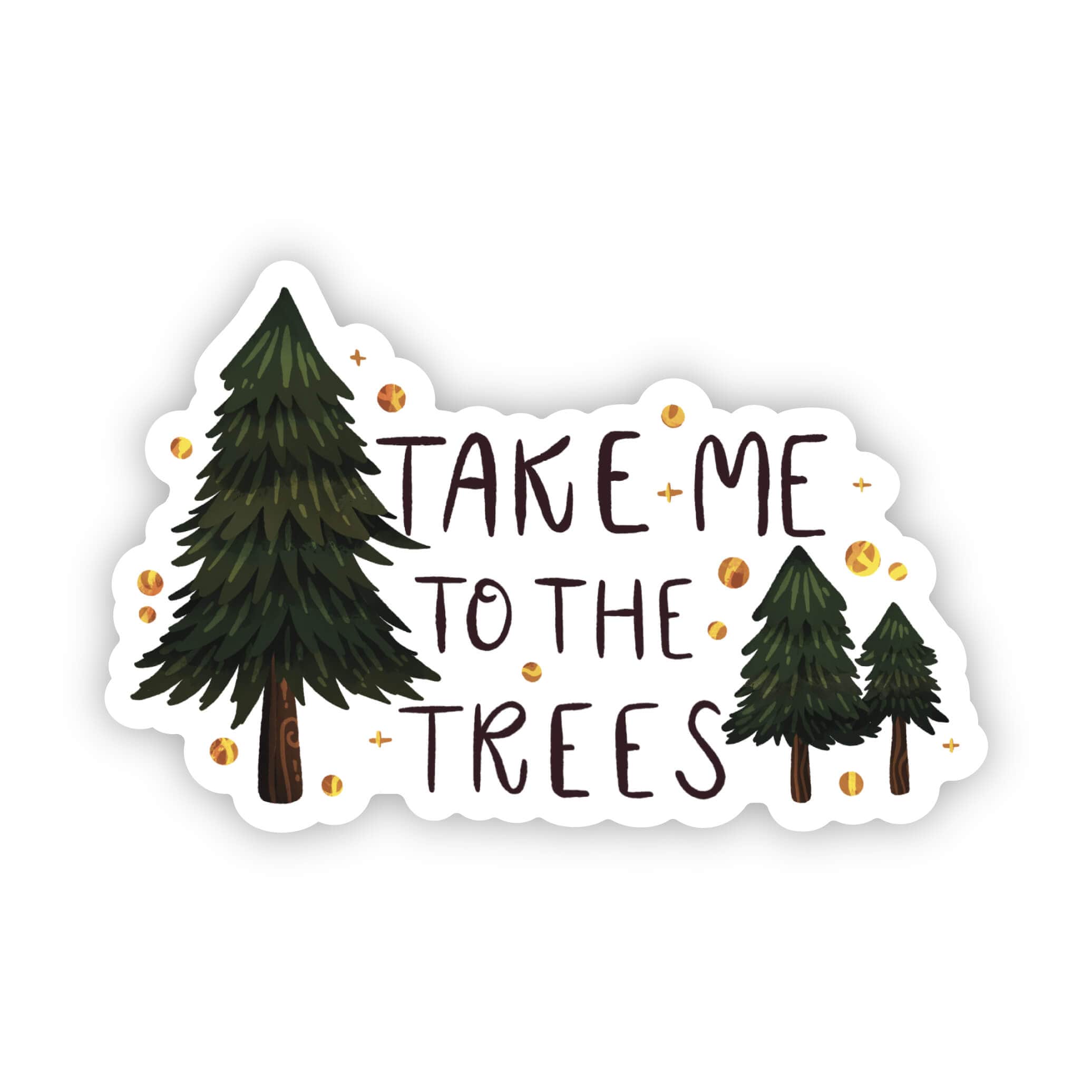  Take me to the trees sticker、mySite、ghnorth