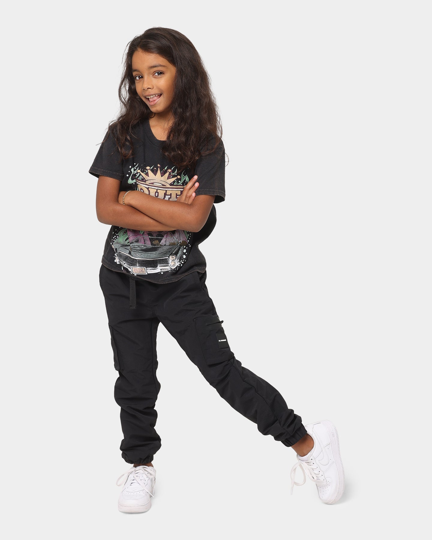 Outkast Outkast Cartoon T-Shirt Black、mySite、zt4zffjzw