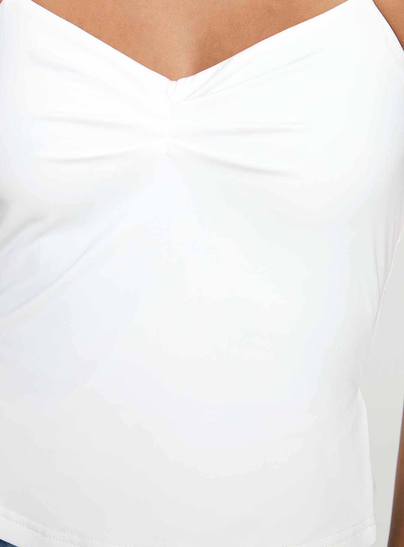 Rehna Halter Top White、mySite、solidvoid