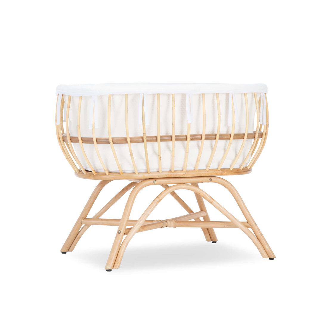  CuddleCo Aria Crib - Rattan、mySite、merchandisen