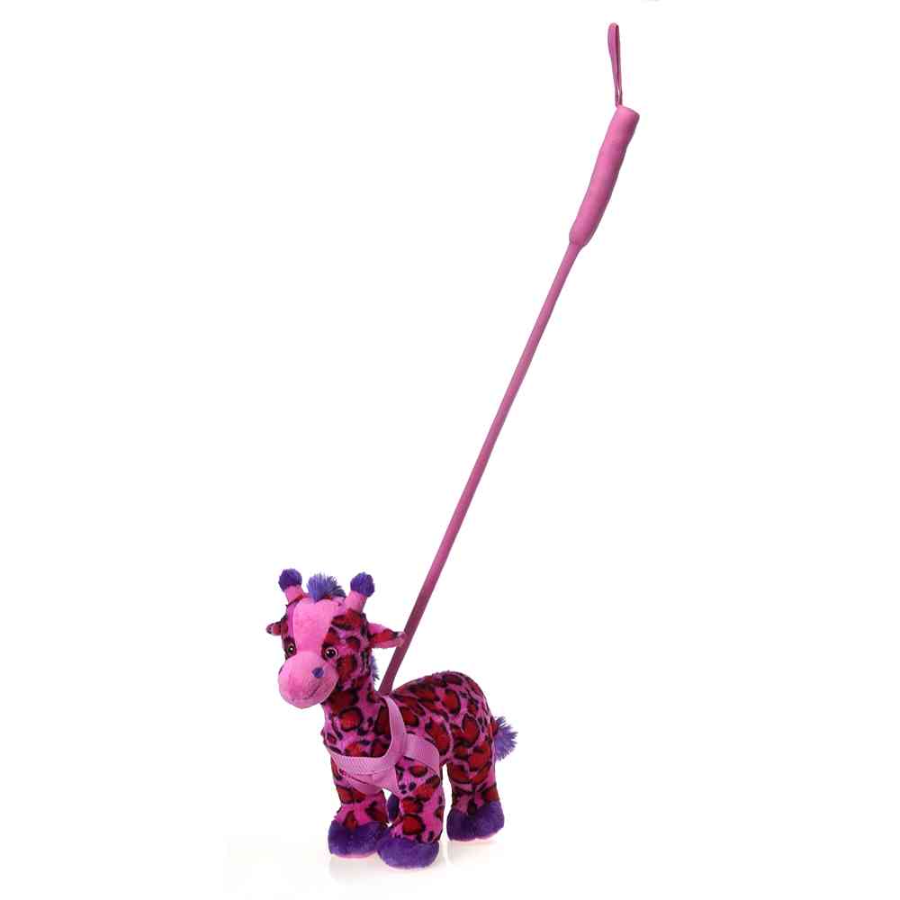 Walk-Your-Petz 10.5 Pink Giraffe、mySite、g9winljtr