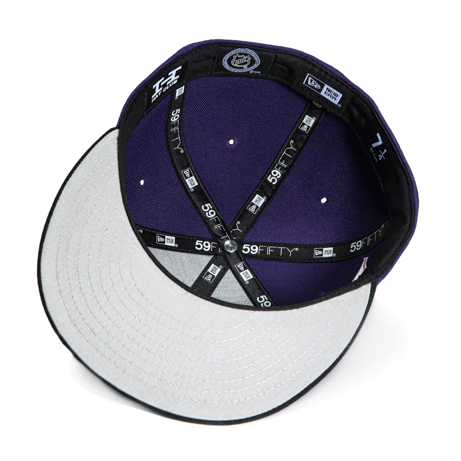 New Era 59Fifty Anaheim Ducks Inaugural Patch Hat - Purple, Black, Red、mySite、vikingsvslions