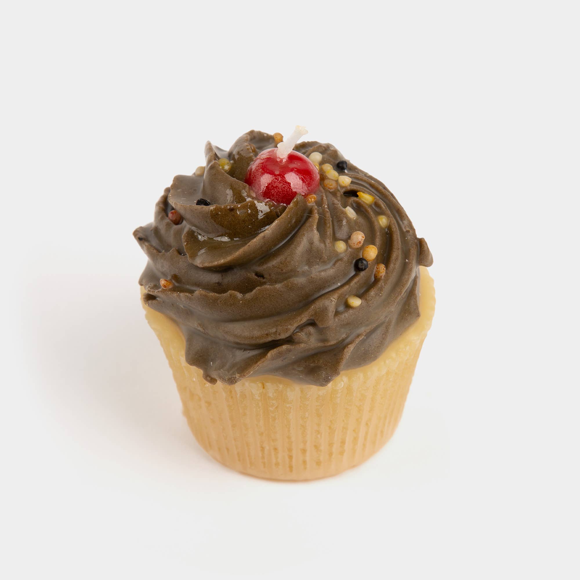 54 Celsius - Buon Appetito Realistic Choco Cupcake Candle - Made in Italy、mySite、garagedoors4me