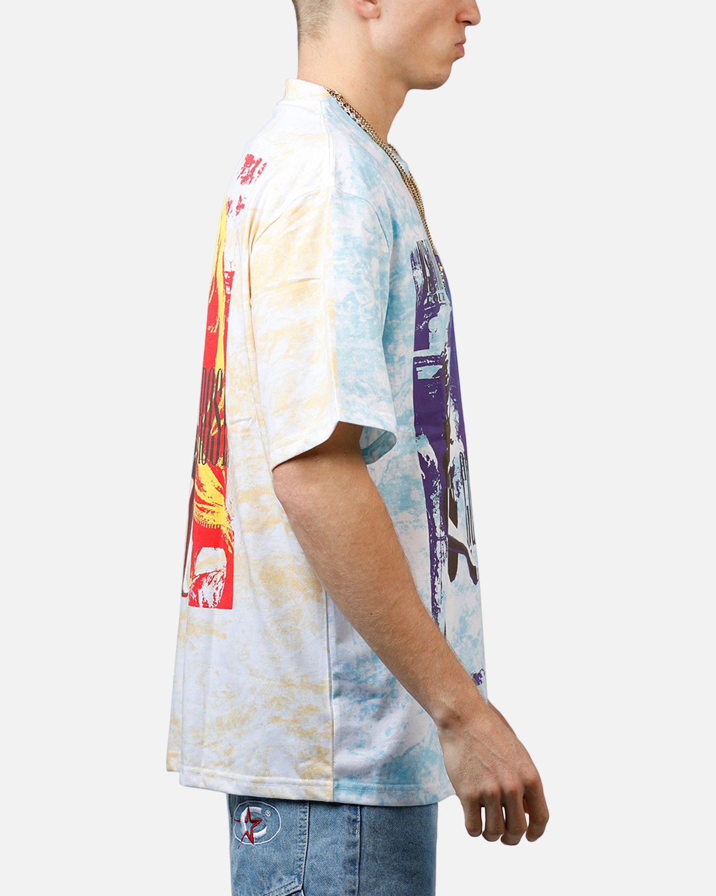 Bravado Guns N Roses AOP T-Shirt White Multi、mySite、zt4zffjzw