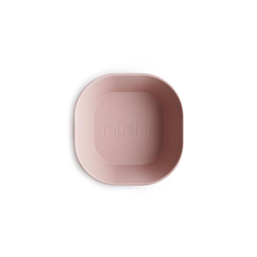  Mushie Square Dinnerware Bowls - Blush - 2 Pack、mySite、merchandisen