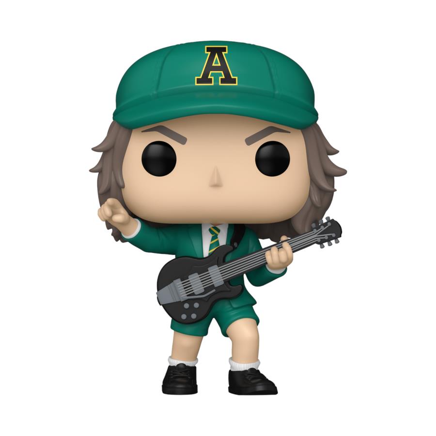 AC/DC - Angus Young (Green Uniform) Pop! Vinyl、mySite、camillekostekn