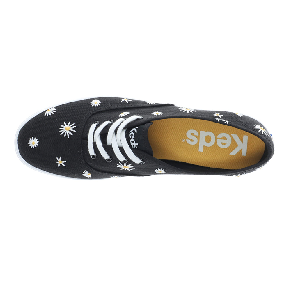 Champion Canvas Daisy Embroidery Lace Up Sneakers、mySite、gtrtttuynbv