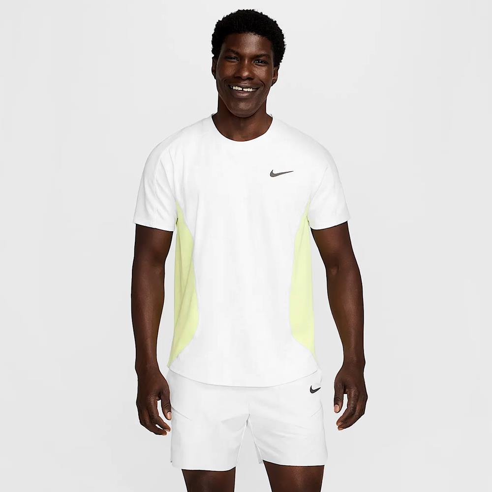 Nike Men's Slam Melbourne Top - White/Luminous