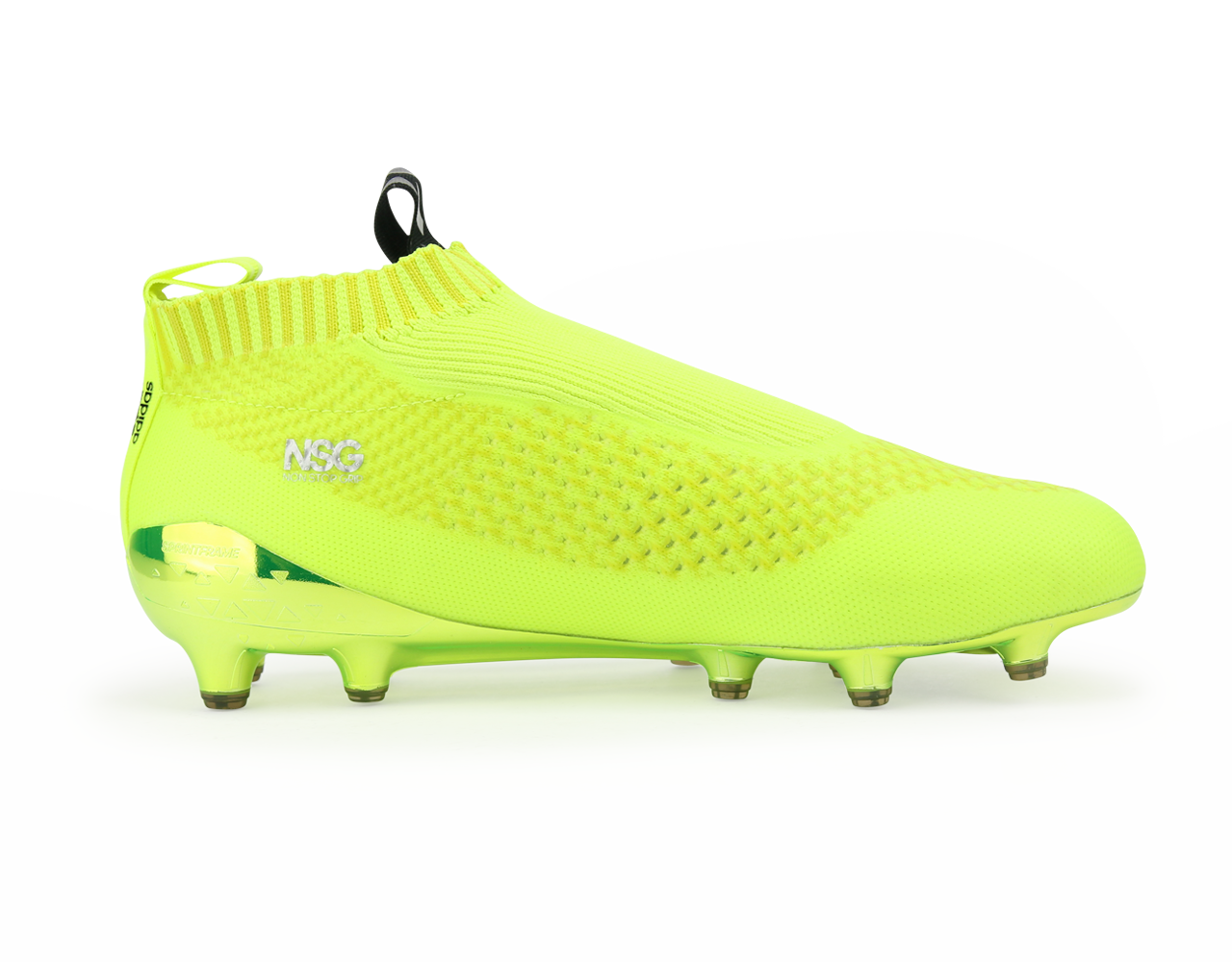 adidas Men's ACE 16+ PURECONTROL PrimeKnit FG Solar Yellow/Core Black/Silver Metallic、mySite、bottomscart