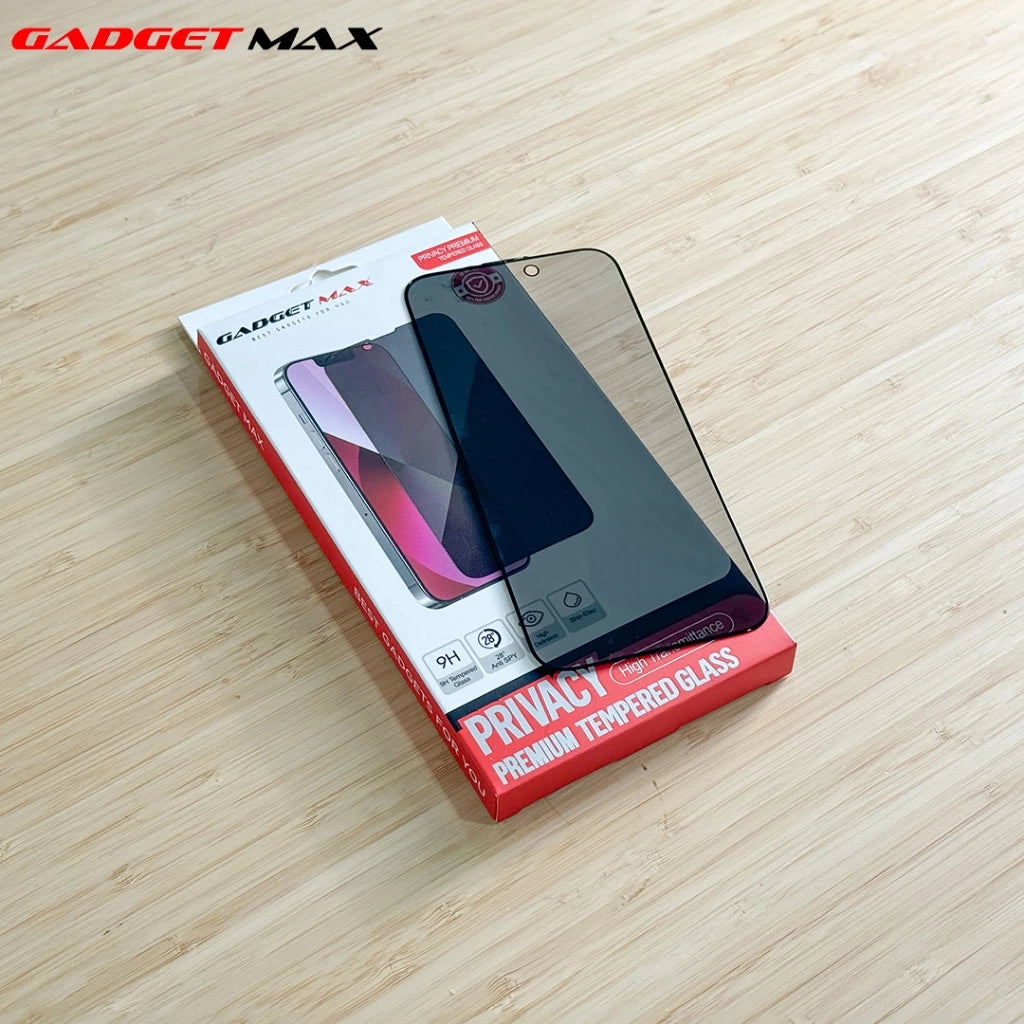 GADGET MAX-- PRIVANCY IPHONE 15 PRO MAX 6.72.5D ANTI-DEEP ANTI-DUST TEMPERED GLASS(NPL-9/2023)、mySite、fannypackpong