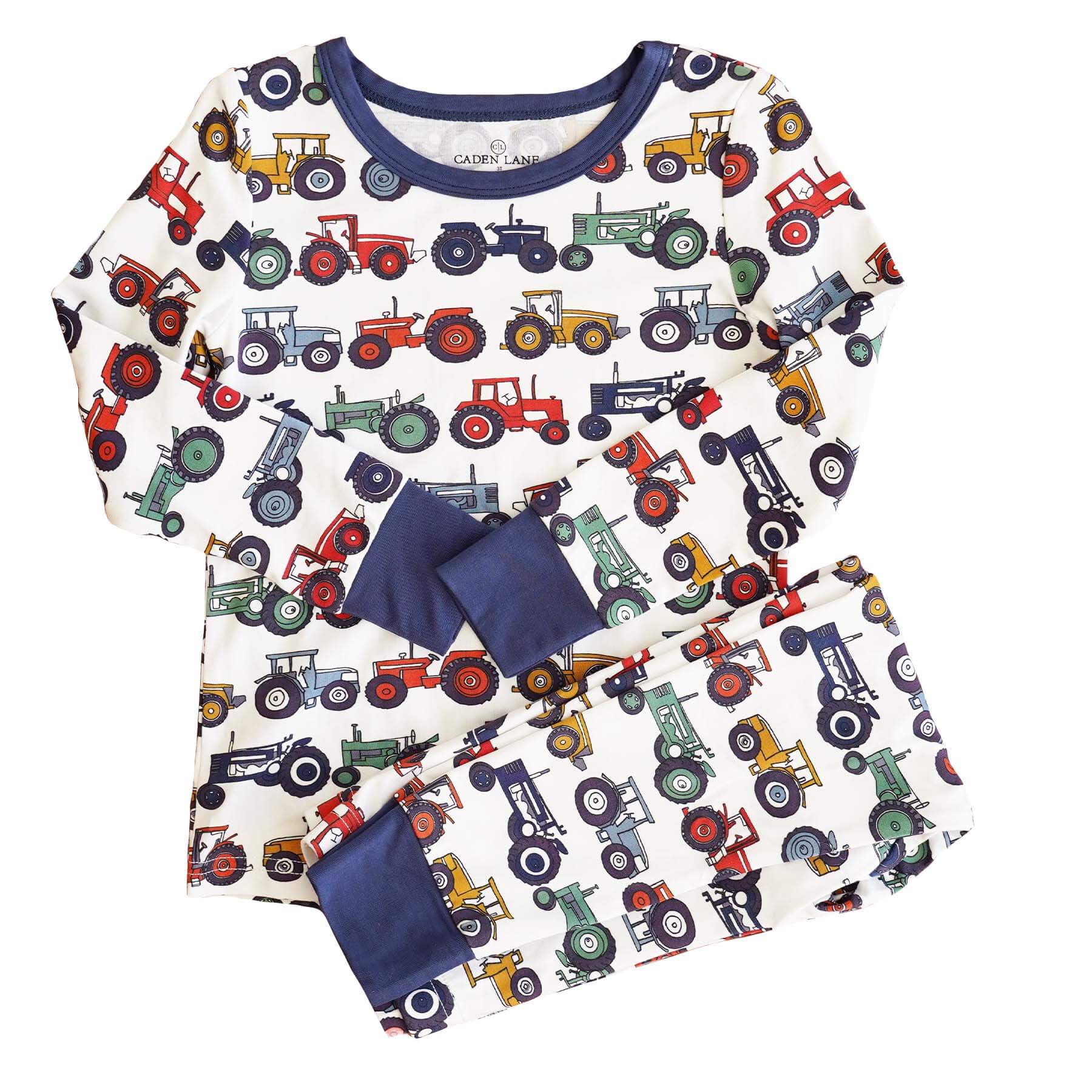  Tiny Tractors Two Piece Pajama Set、mySite、layawaytickets