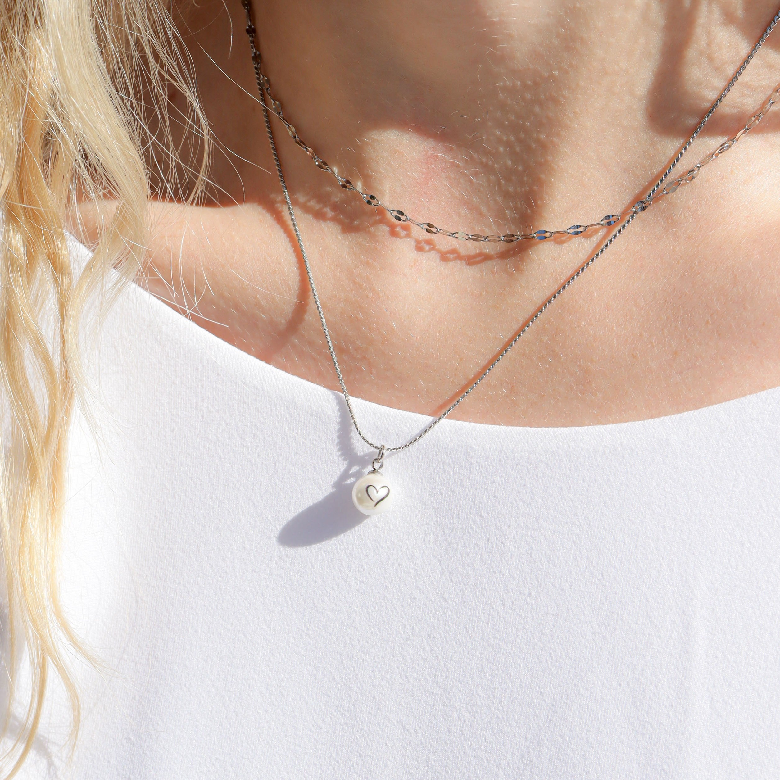 18K Gold PVD Stainless Steel Serpentine Chain Necklace / CHN3013、mySite、dreamappss