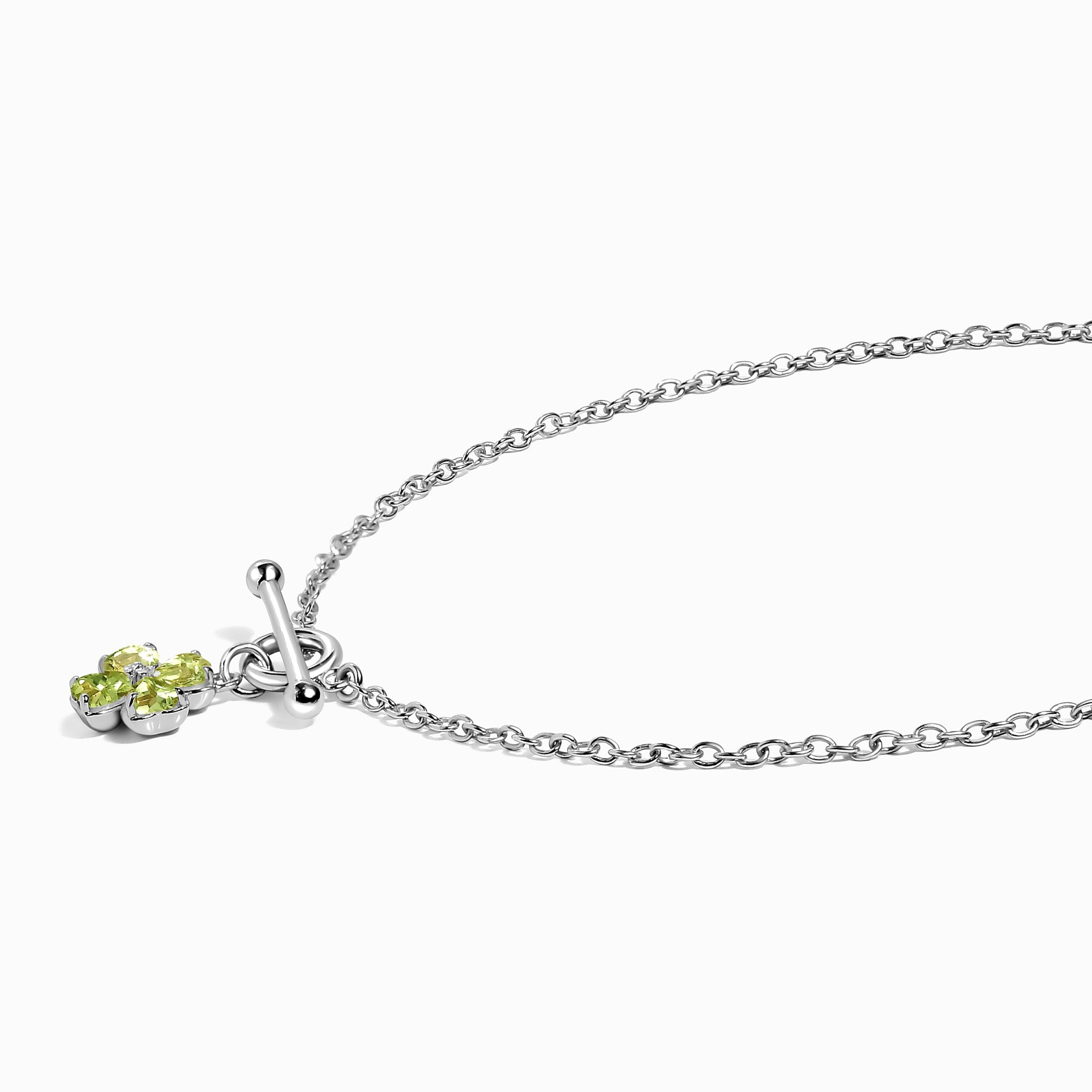 Peridot T-Lock Necklace - Lucky Charm、mySite、hinf8tx79