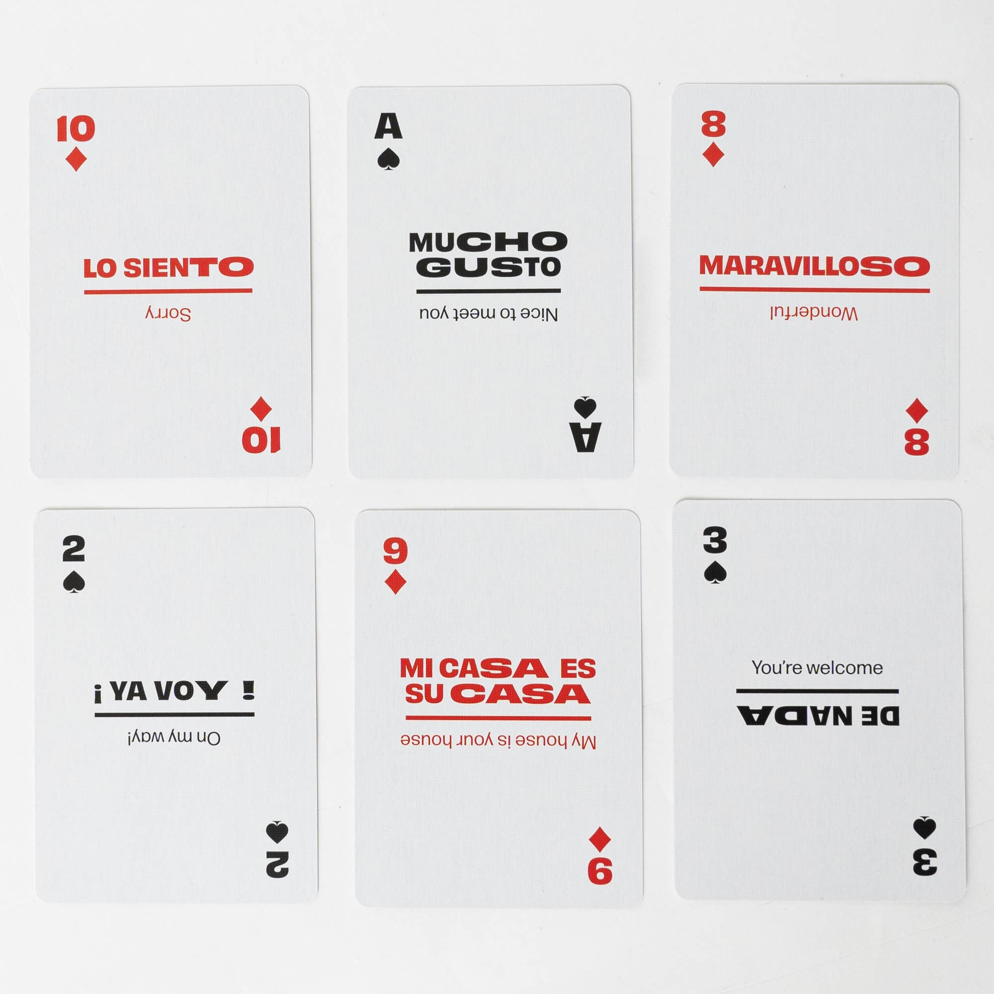Lingo Playing Cards - Spanish Travel Playing Cards、mySite、garagedoors4me