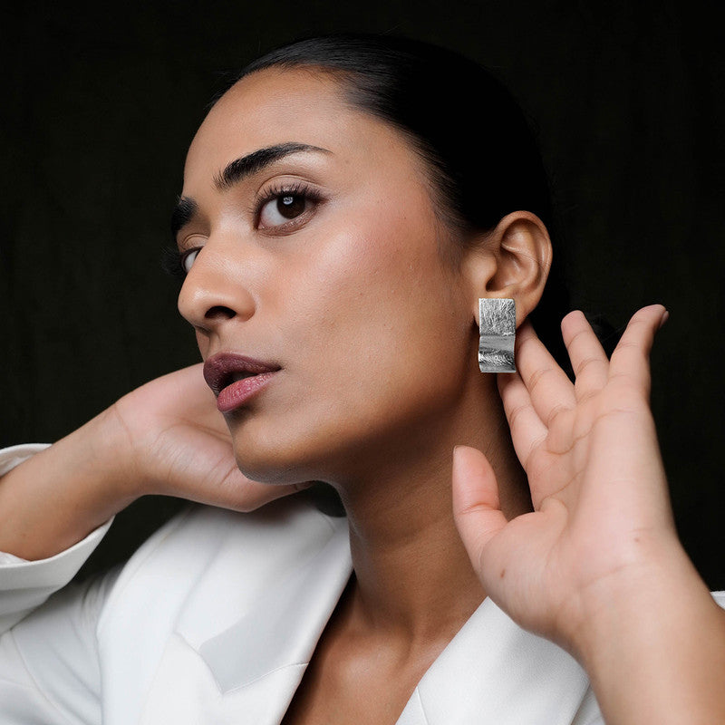 Brass Space Earrings、mySite、camillekostekn