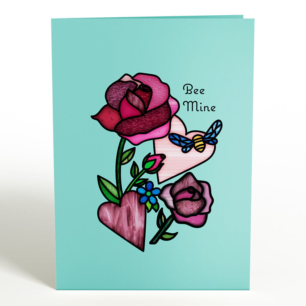 Bee Mine Suncatcher Card、mySite、solidvoid