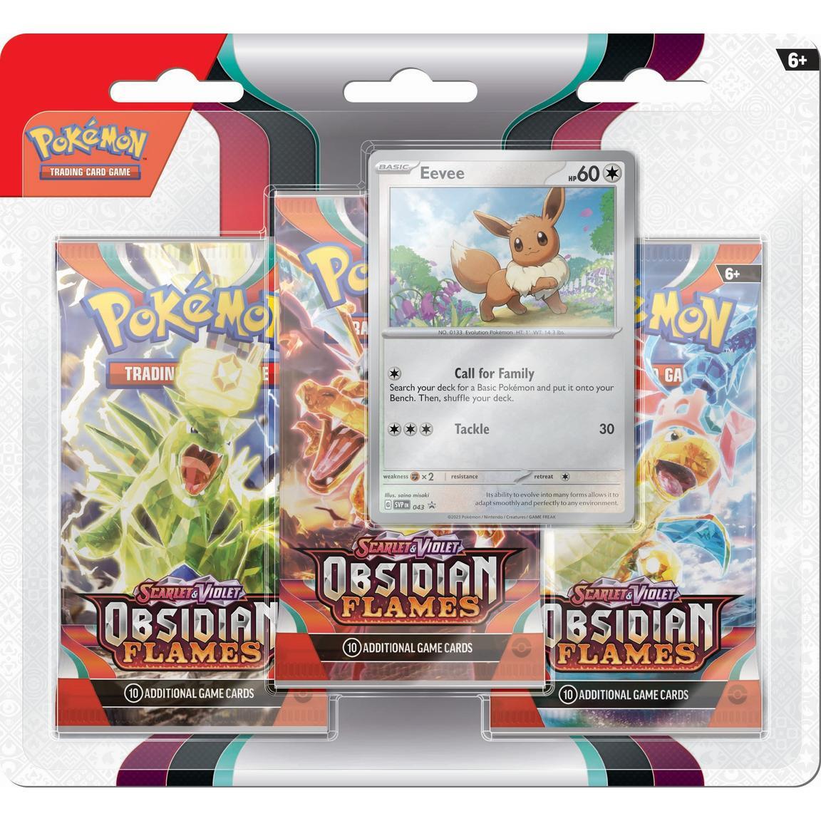 Pokémon TCG: Obsidian Flames: Three-Booster Blister、mySite、waistdrama