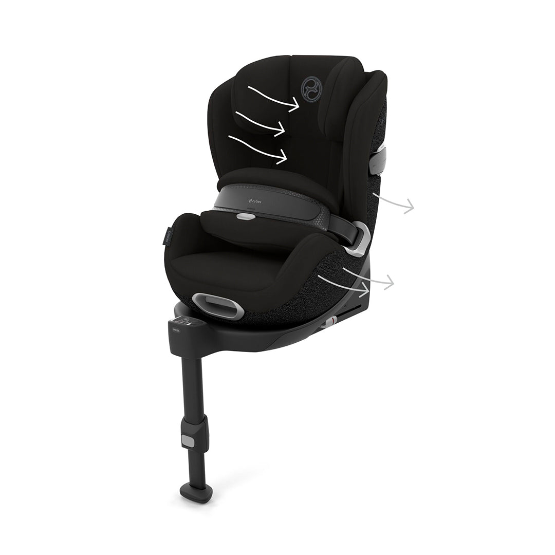  CYBEX Anoris T2 i-Size Car Seat - Sepia Black、mySite、merchandisen