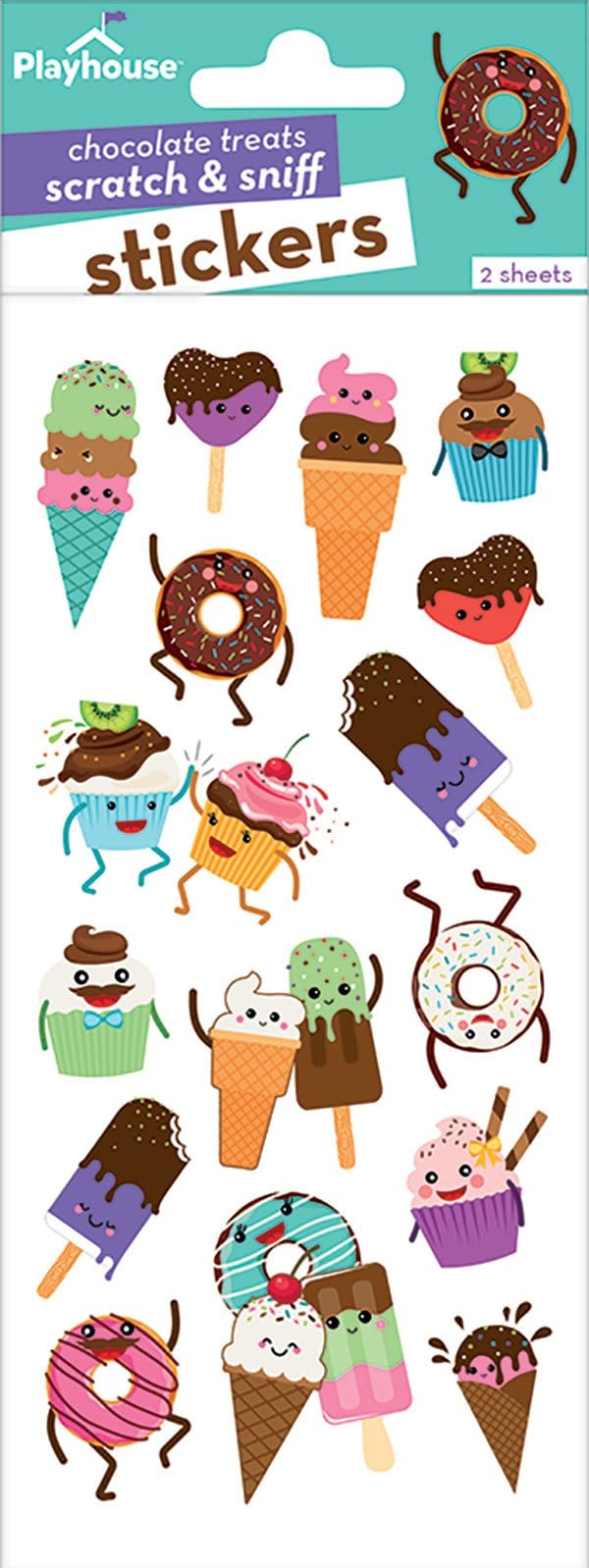  Scratch And Sniff Stickers - Chocolate Treats、mySite、ghnorth