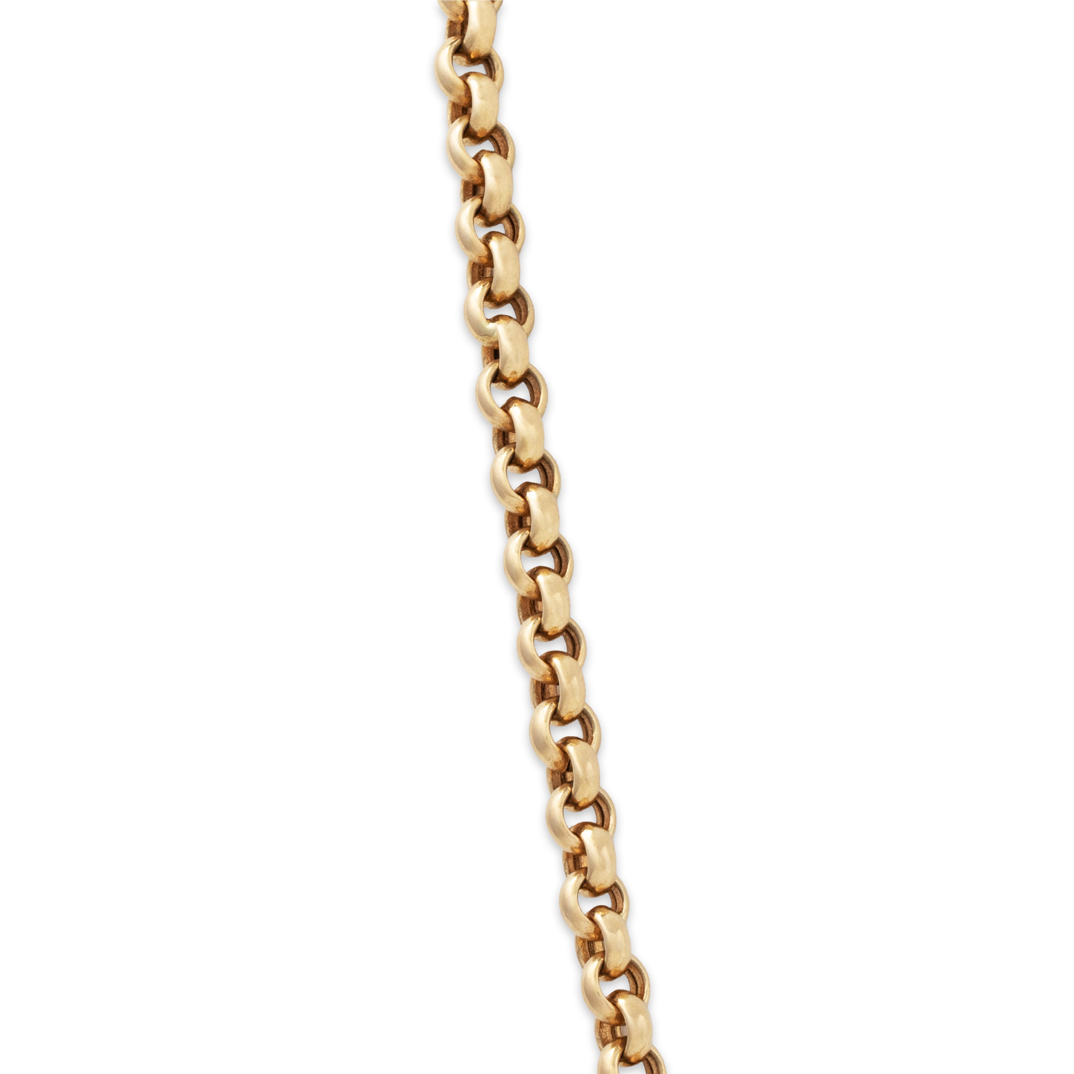 Vintage 14k Yellow Gold Graduated Rolo Chain Necklace 18、mySite、hinf8tx79