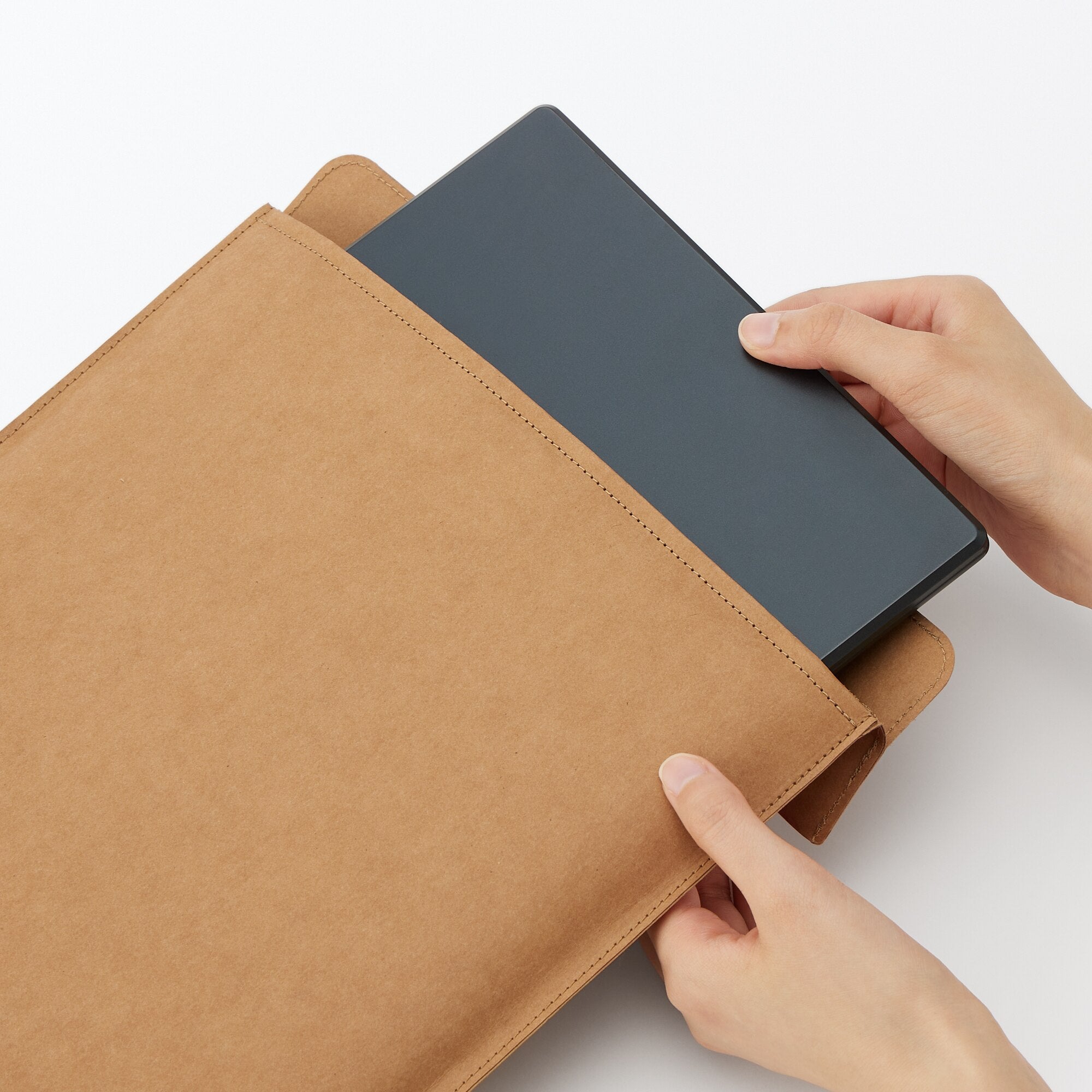  Jeans' Back Patch Laptop Case - Brown、mySite、sugarbowlscore