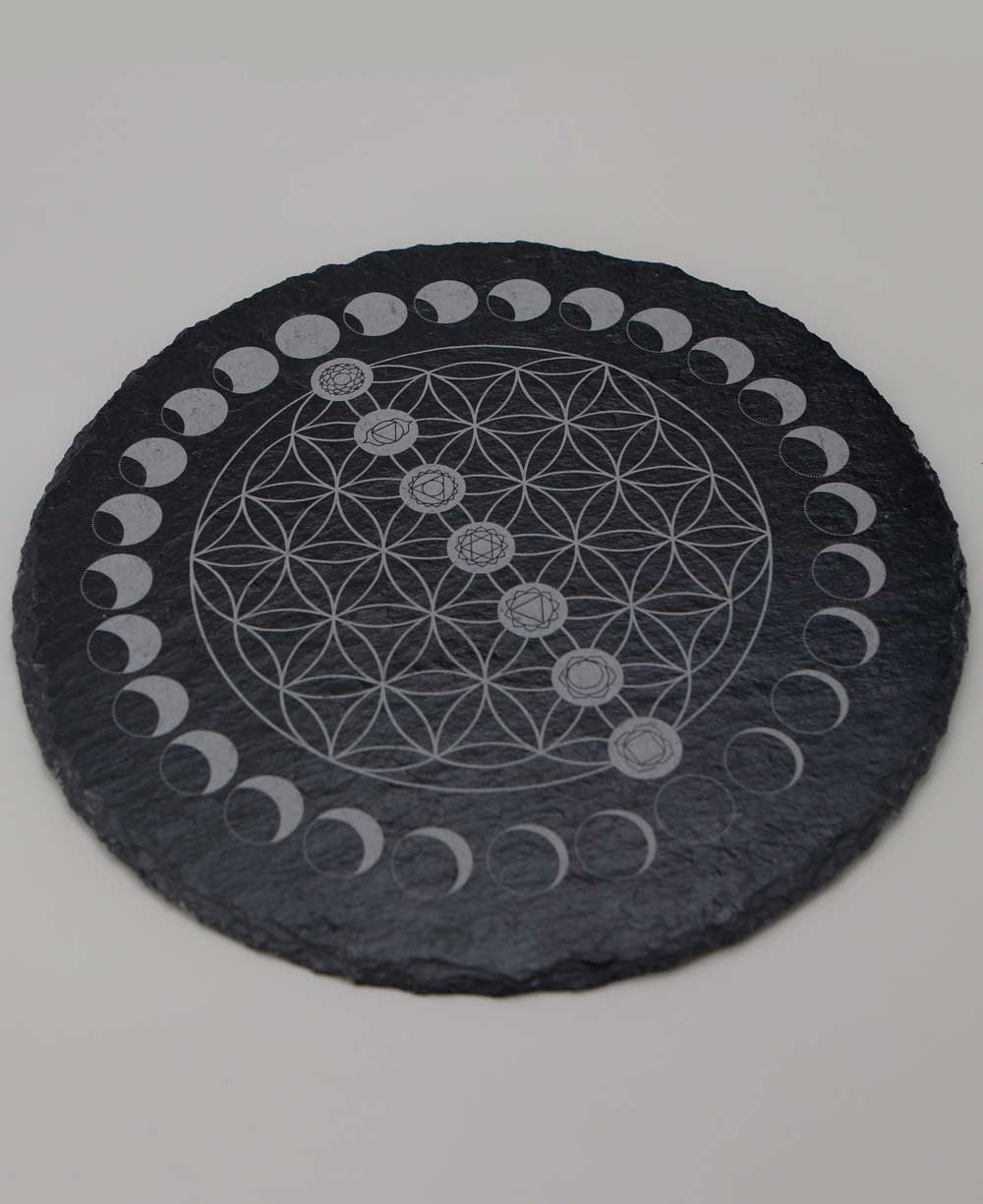Moon Phase Flower of Life Chakra Grid、mySite、topwebapps
