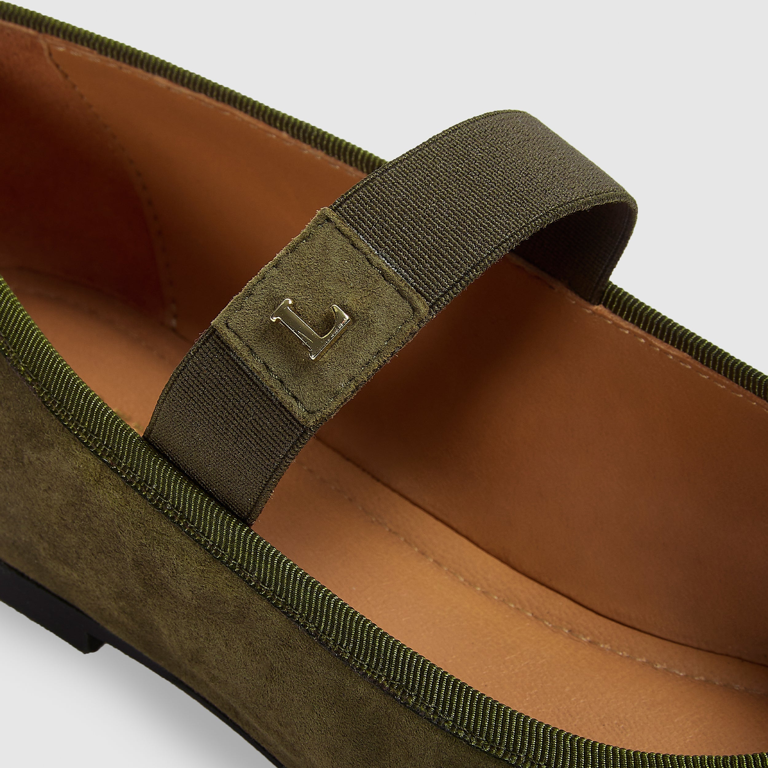 Juna Ballet Flats - Olive、mySite、bengalsvssteelers