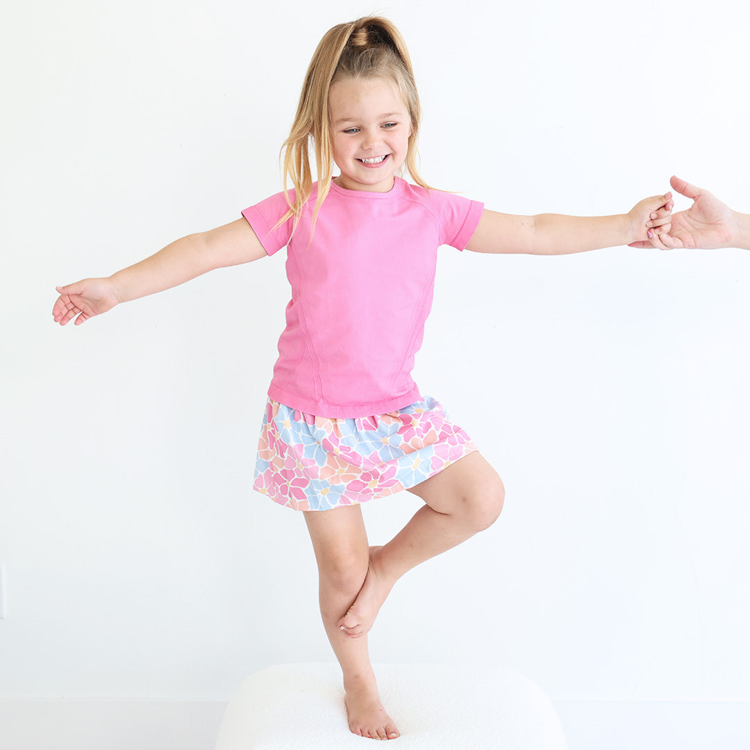  Kids Active Short Sleeve Athletic Top | Power Pink、mySite、layawaytickets