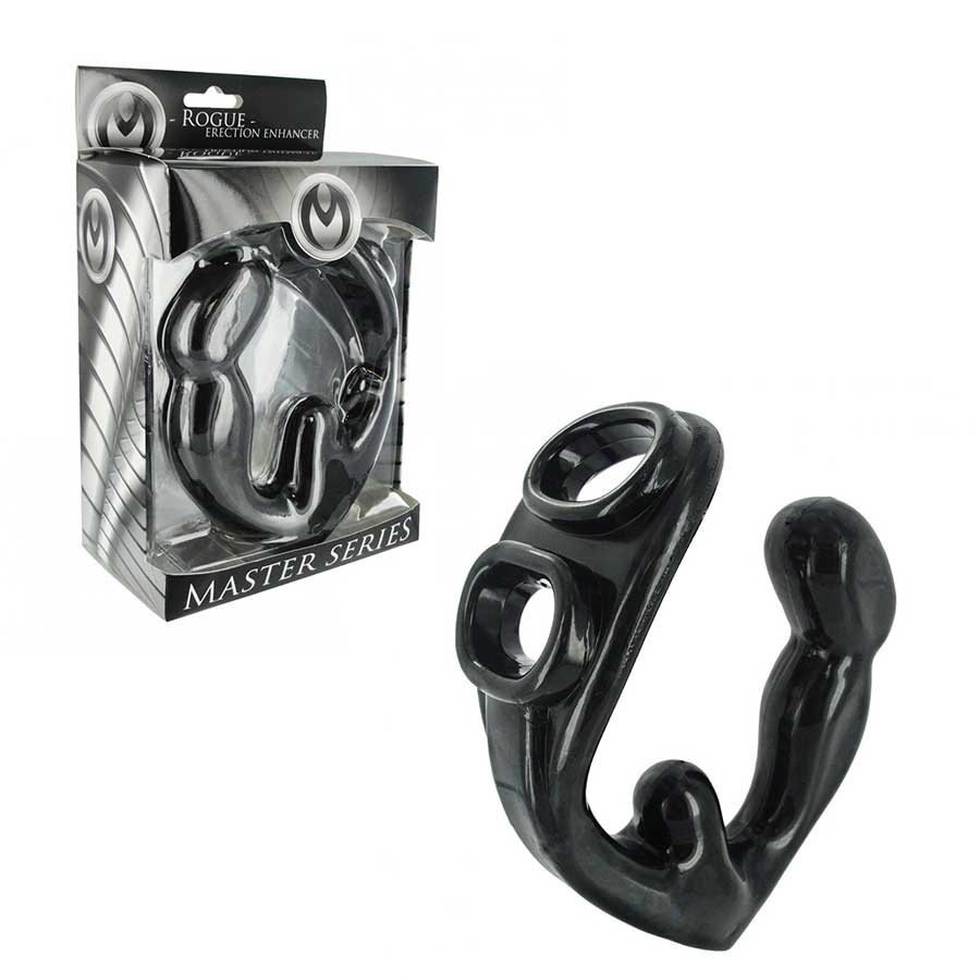 Rogue Erection Enhancer Cock & Ball Sling Anal Plug by Master Series、mySite、bottomscart