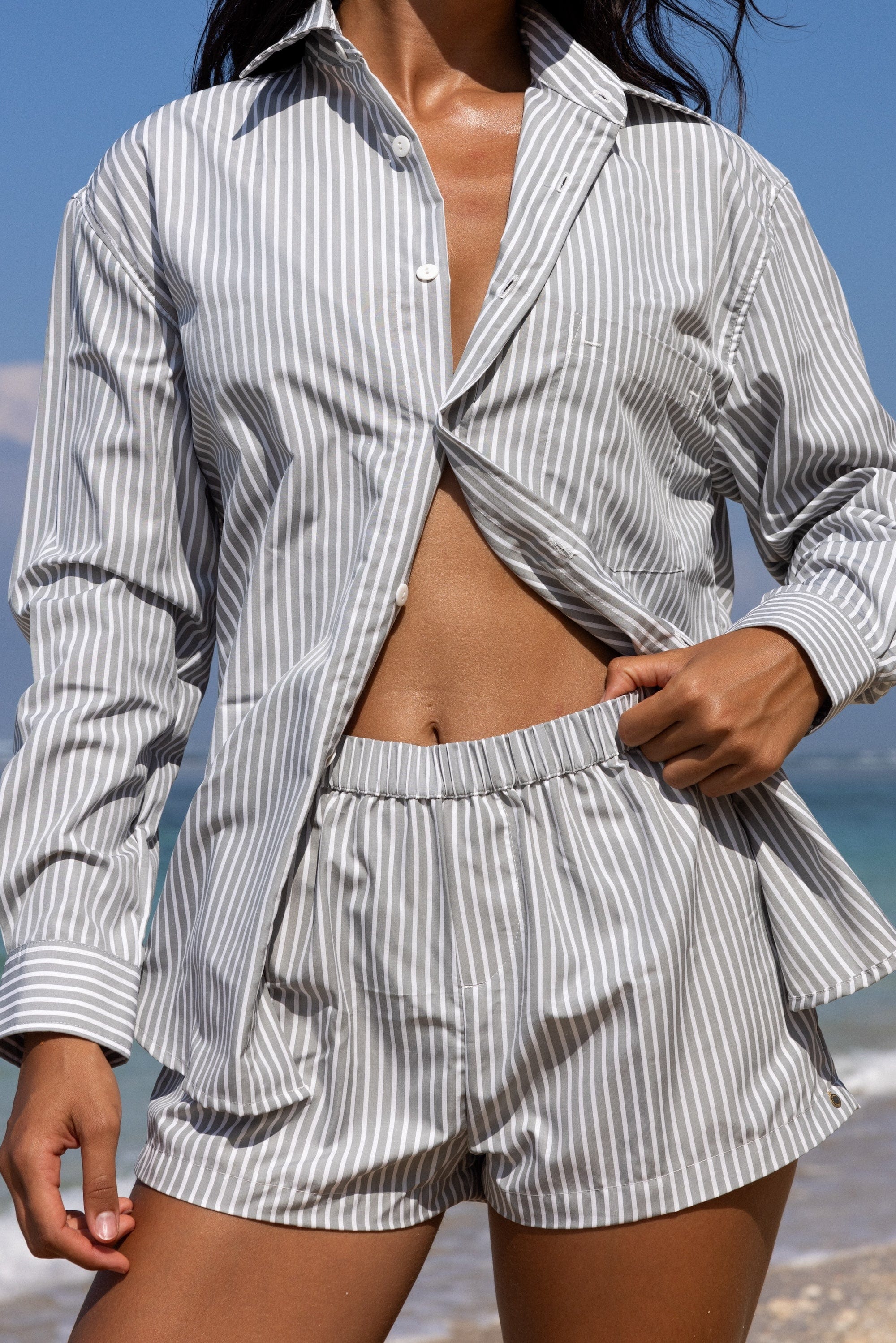 Striped Shirt Grey、mySite、bengalsvssteelers