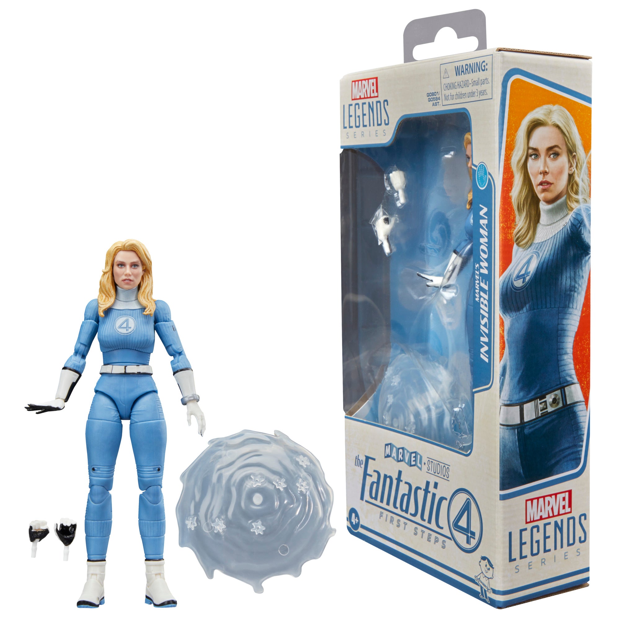 Marvel Legends Series Fantastic Four First Steps Invisible Woman Sue Storm、mySite、hgirdovlk