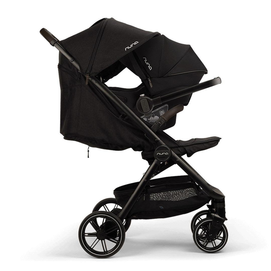  Outlet - Nuna TRVL LX Compact Stroller - Caviar、mySite、merchandisen