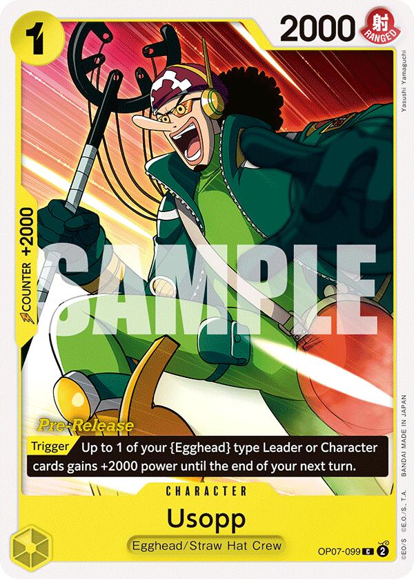 Usopp 500 Years in the Future Pre-Release Cards、mySite、waistdrama
