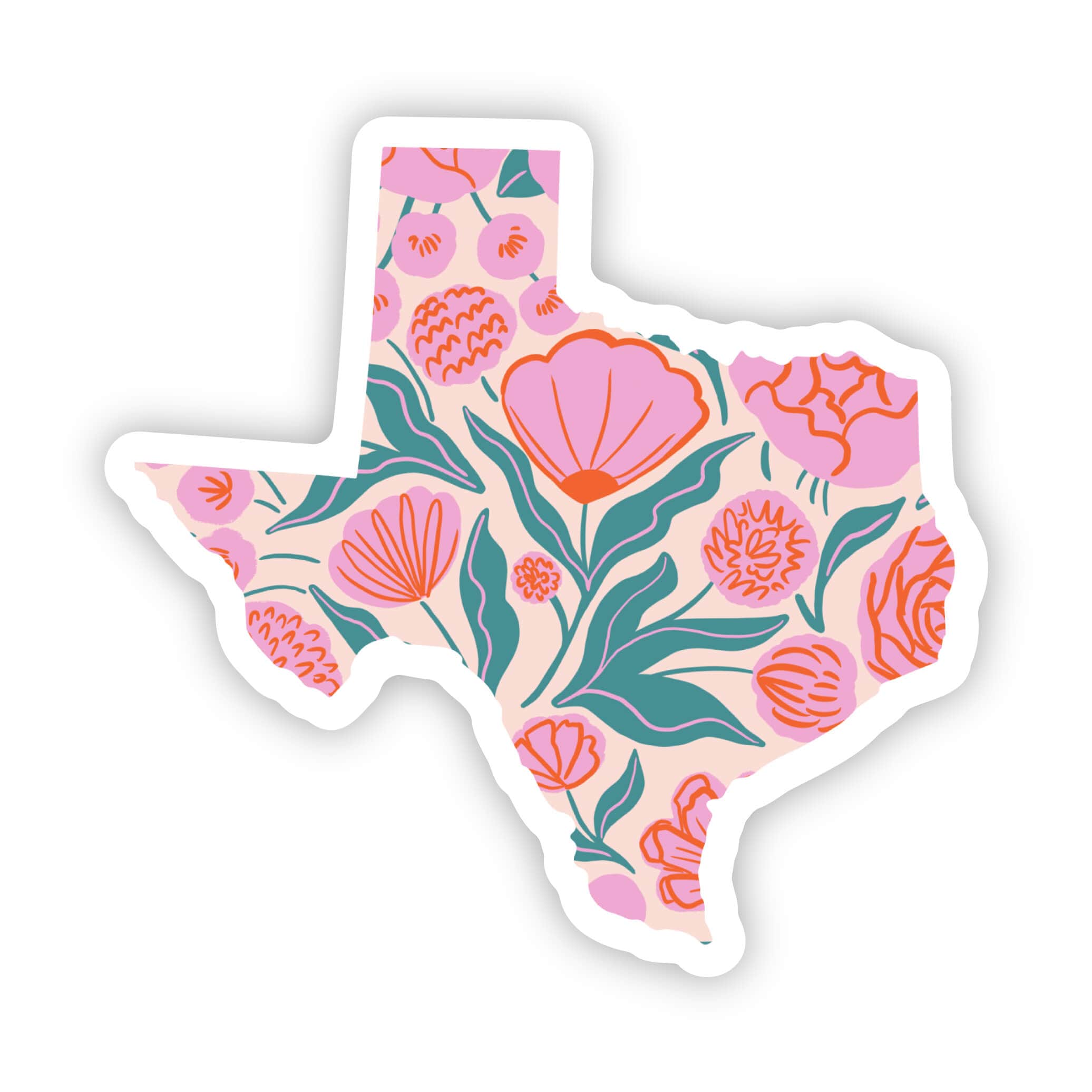  Texas Sticker - Elegant Floral、mySite、elrpsem3k