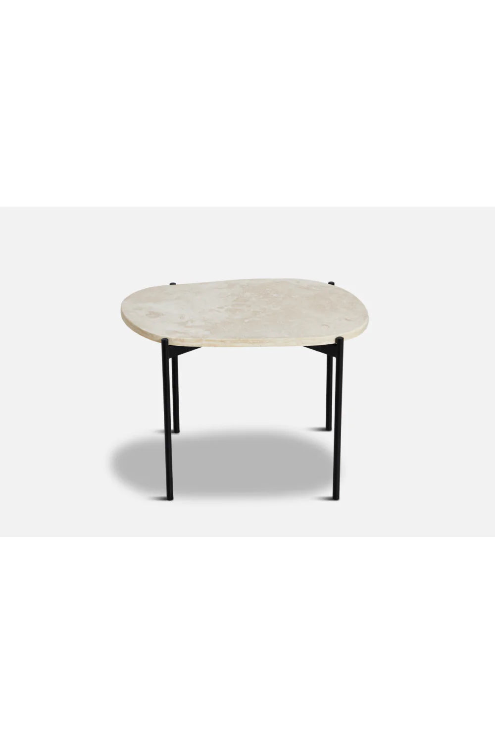 White Travertine Occasional Table M | WOUD La Terra、mySite、neckold