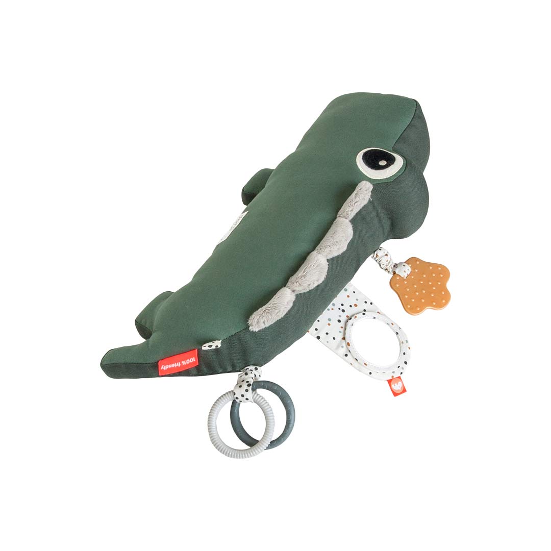  Done by Deer Tummy Time Activity Toy - Croco - Green、mySite、merchandisen