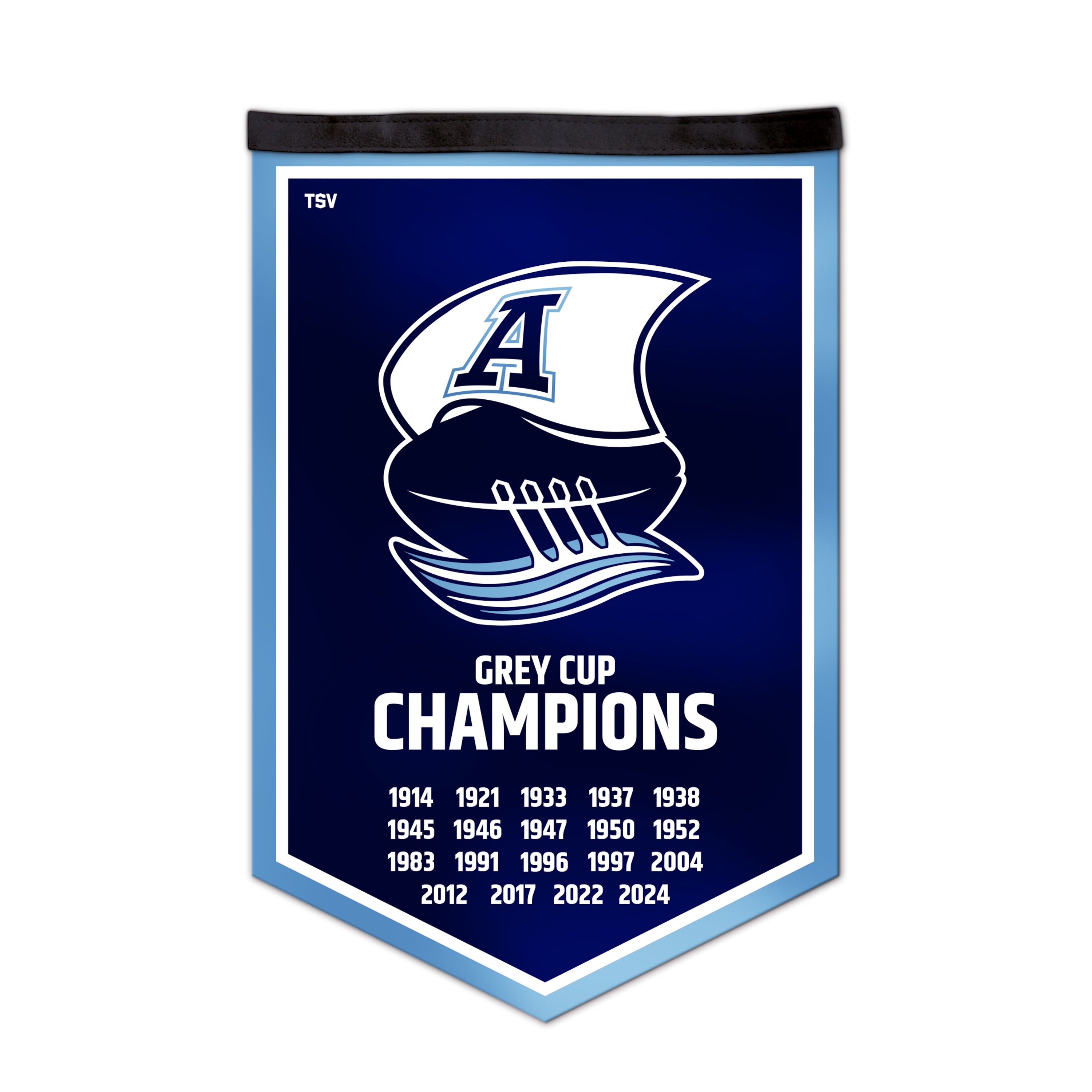 2024 Grey Cup Champs Victory Banner