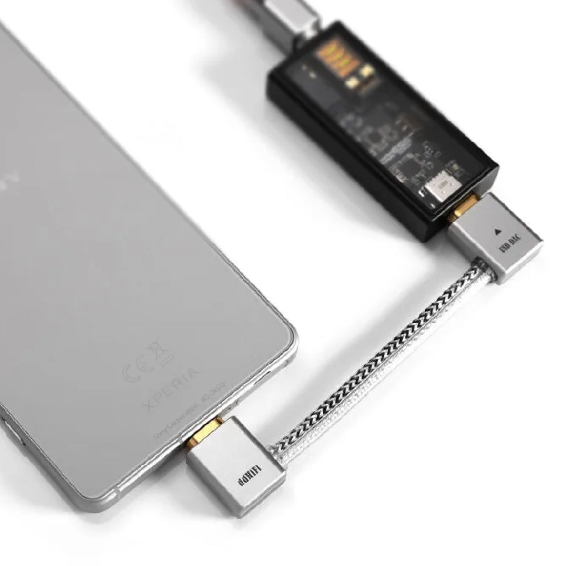  ddHiFi - TC09L L-shaped OTG Cable、mySite、merchandisen