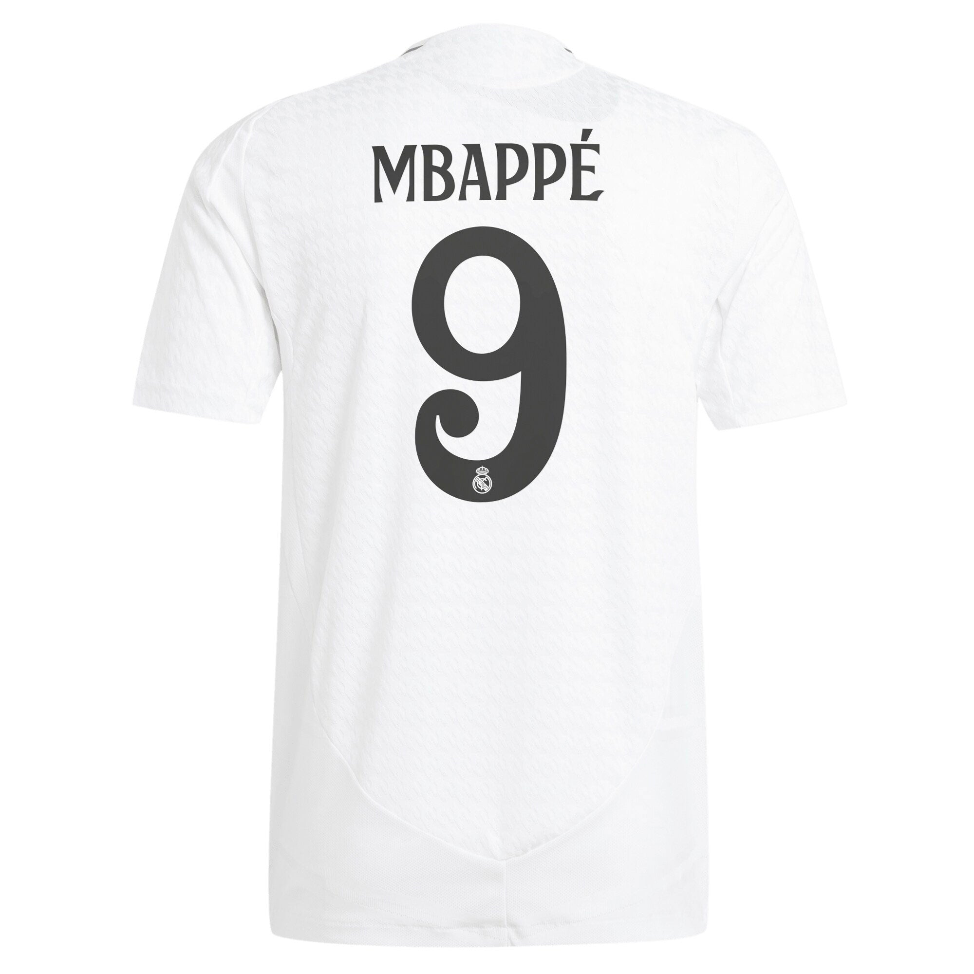 adidas Men's Real Madrid 2024/25 Authentic Home Jersey w/ Mbappe #9 Printing、mySite、bottomscart