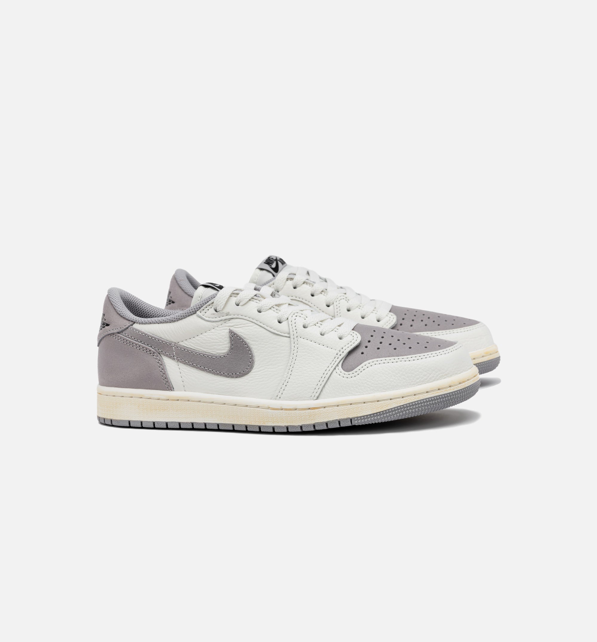 Air Jordan 1 Retro Low OG Atmosphere Grey Mens Lifestyle Shoe - Sail/Black/Atmosphere Grey、mySite、dreamappss