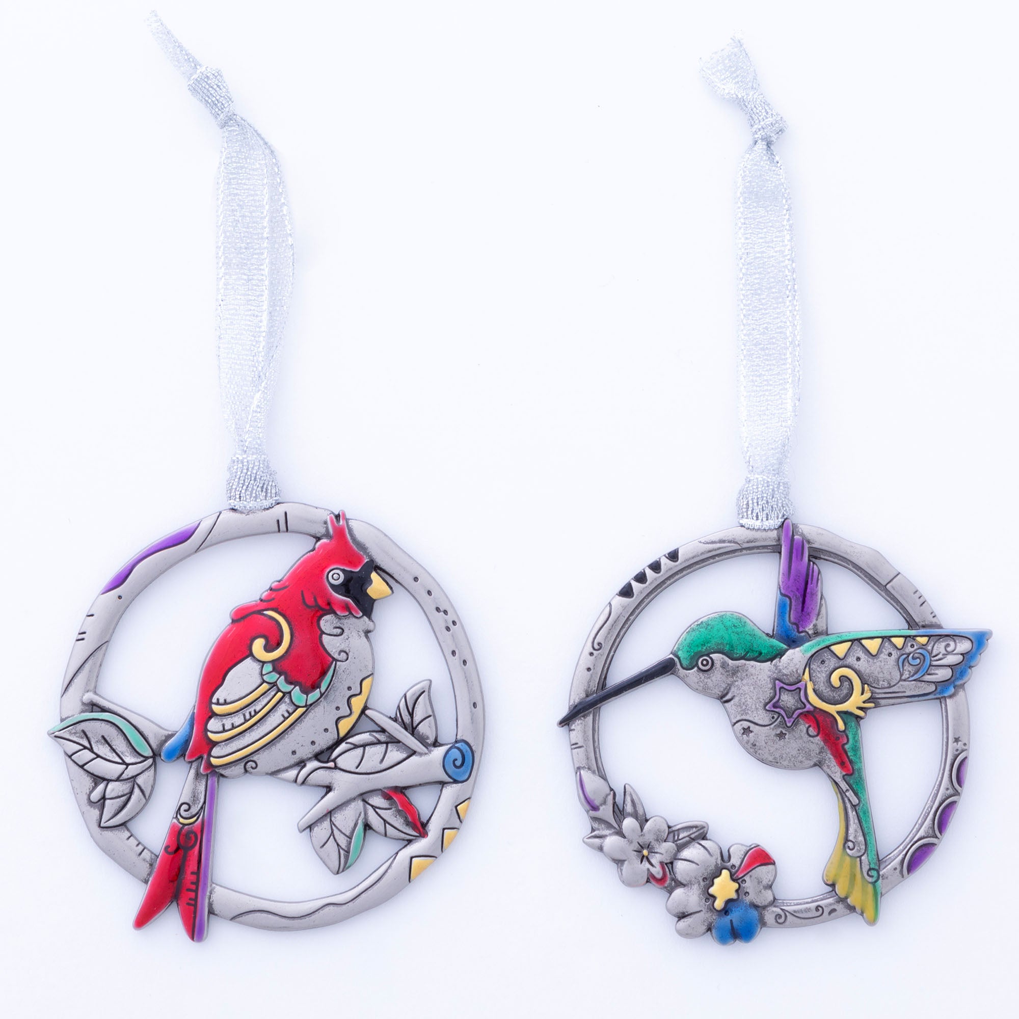 Splash of Color Beautiful Bird Ornament、mySite、camillekostekn