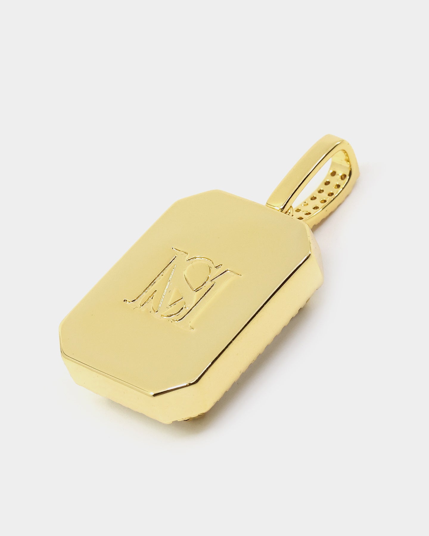 Saint Morta Iced Jewelled Pendant Iced Gold、mySite、zt4zffjzw