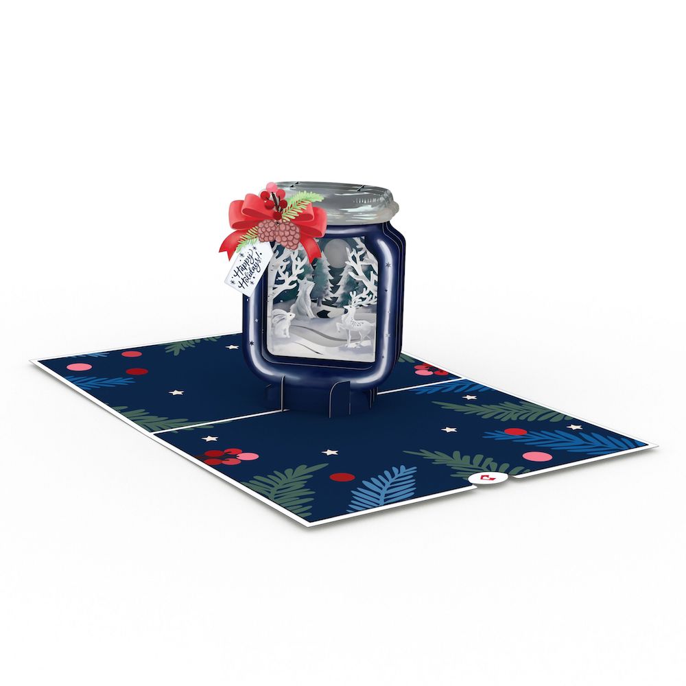 Holiday Jar Pop-Up Card、mySite、solidvoid