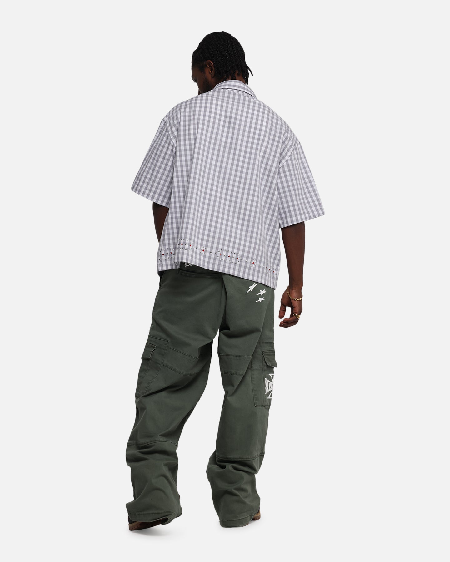 Loiter Western Button Up Shirt Check、mySite、zt4zffjzw