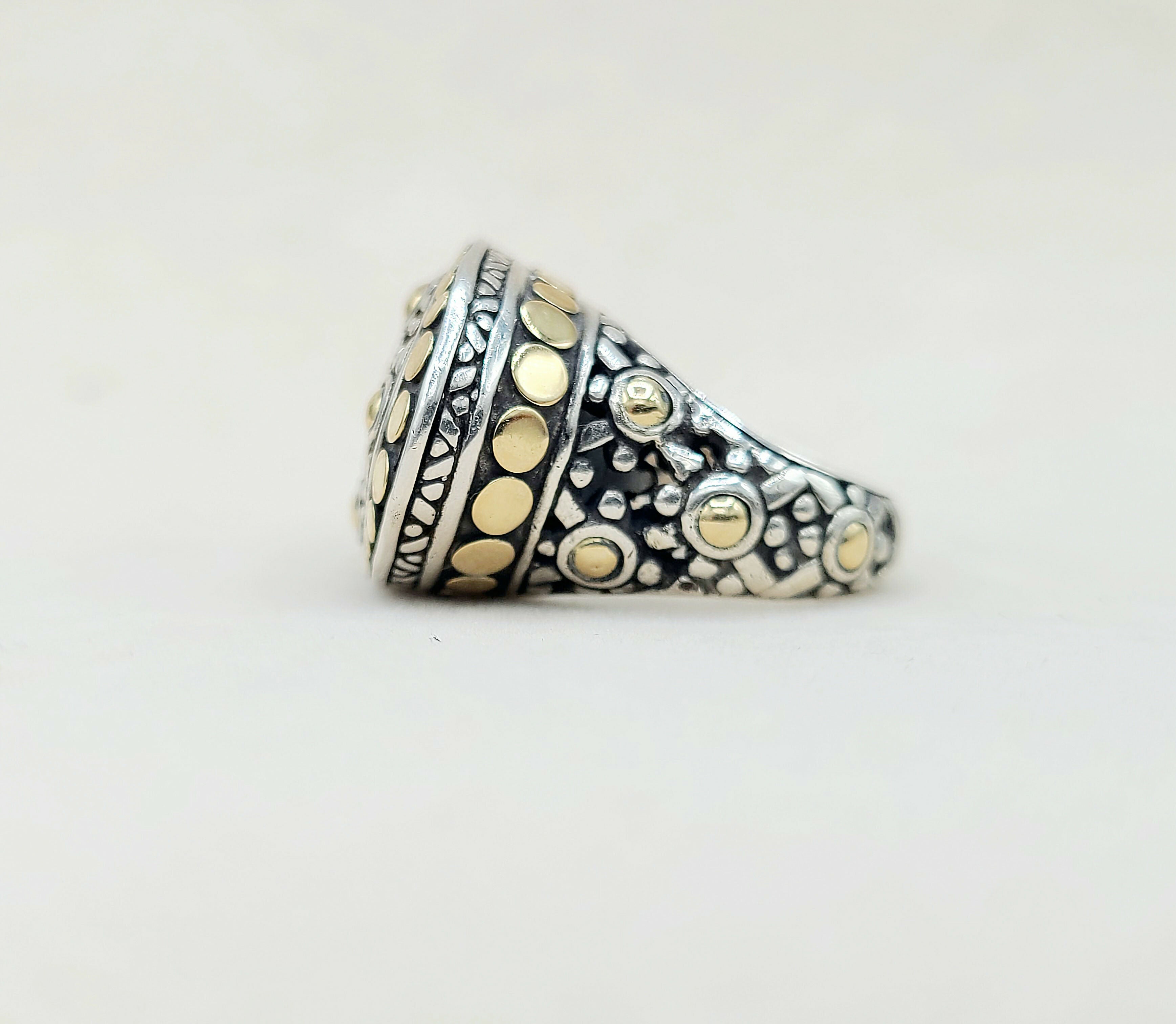 John Hardy Jaisalmer Dot Dome Ring With Gold、mySite、hinf8tx79